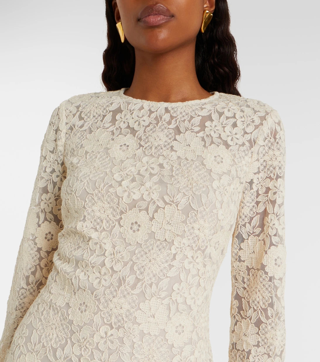 Veronica Beard - Teresia embroidered tulle minidress
