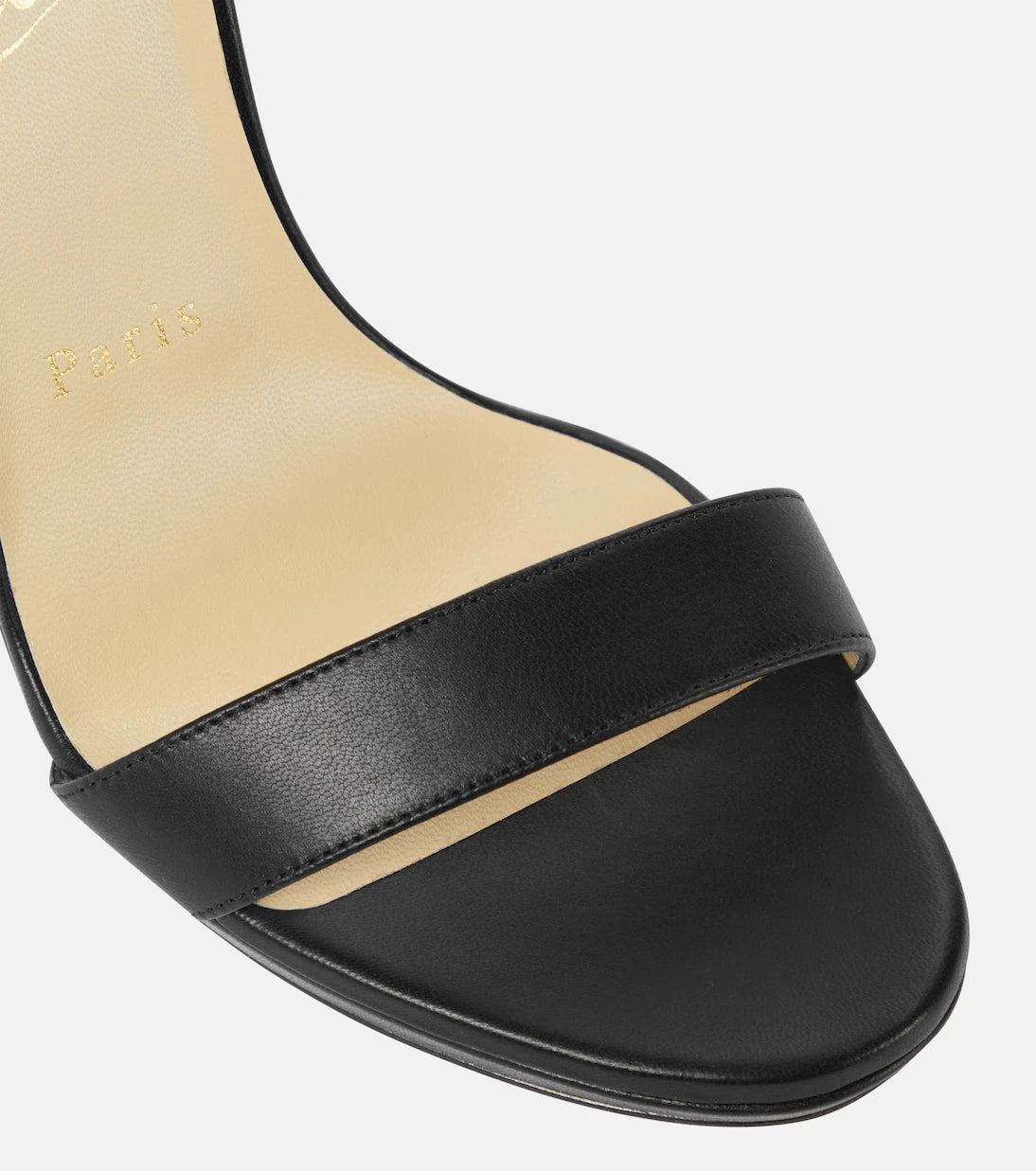 Christian Louboutin - Loubi Queen 120 leather sandals