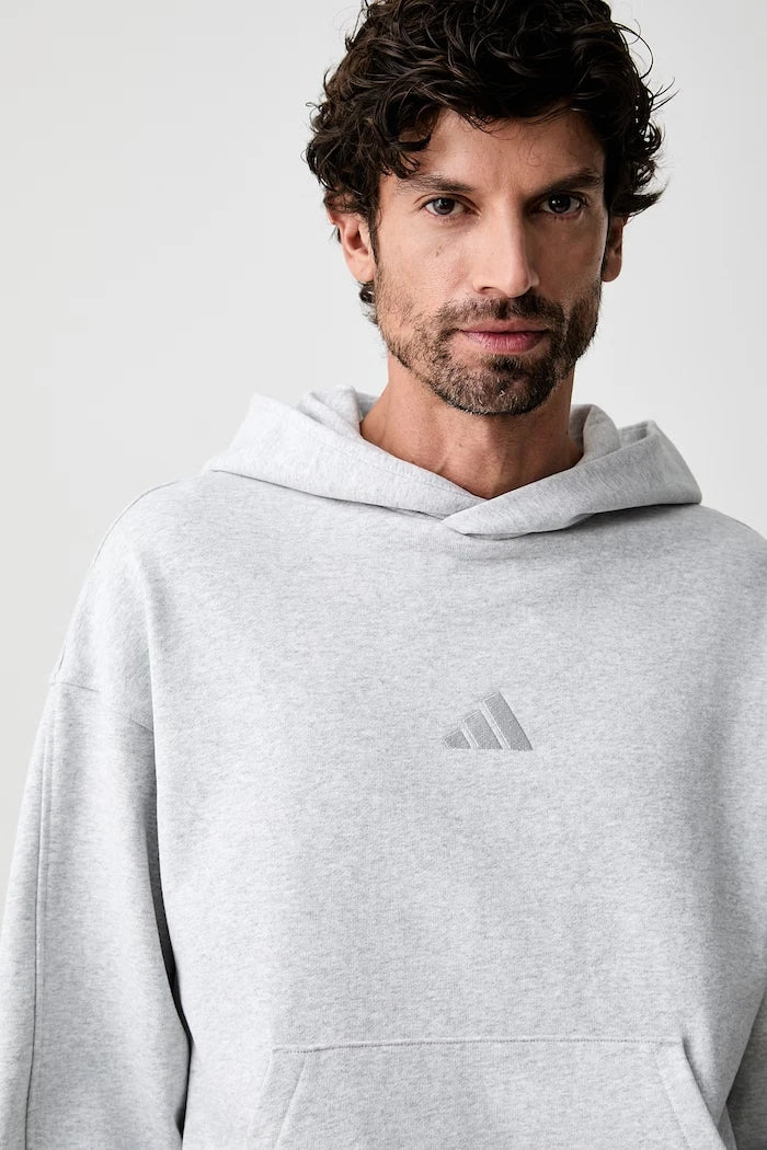 adidas erkek pamuklu kapüşonlu sweatshirt
