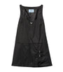 Prada Black Re-Nylon Mini Dress