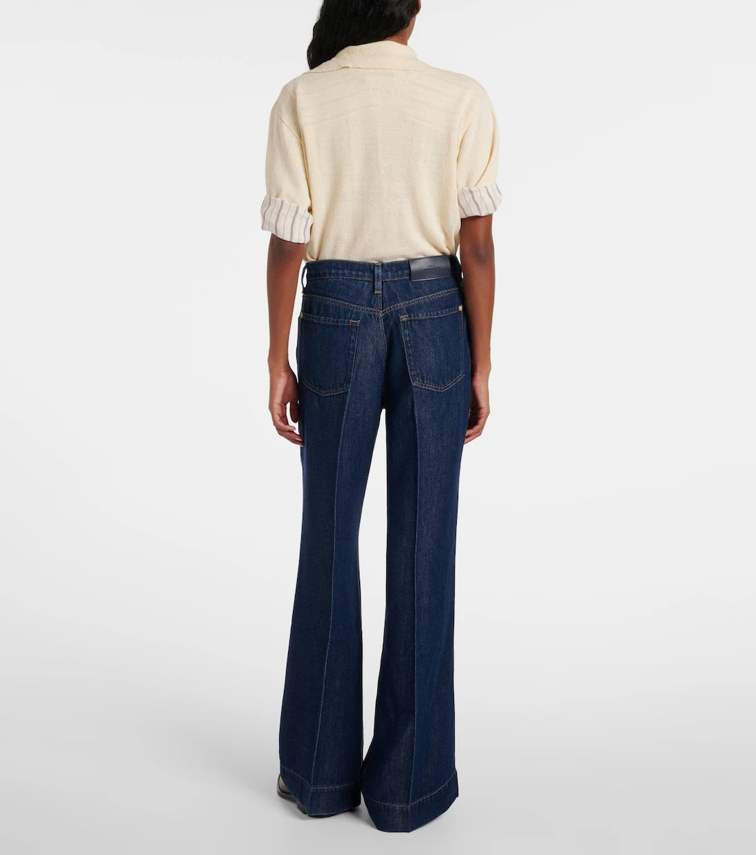 7 For All Mankind - High-rise flared jeans