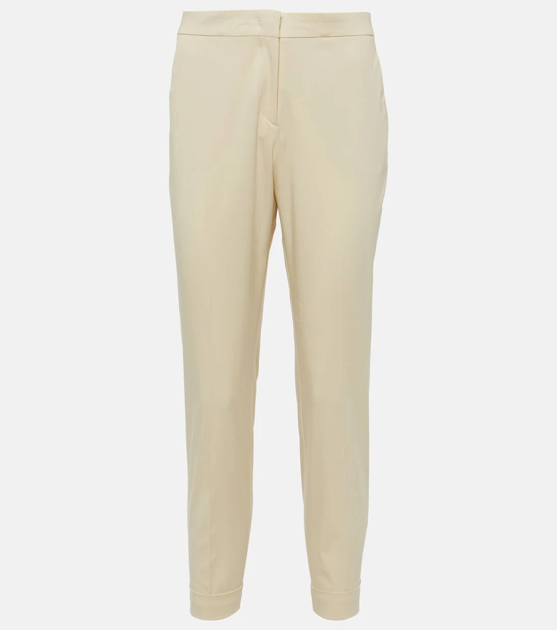 Etro - High-rise cotton-blend tapered pants