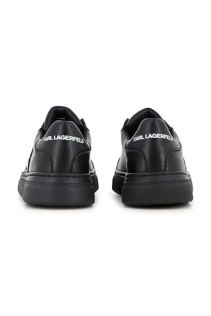 Karl Lagerfeld çocuklar için deri sneakerlar