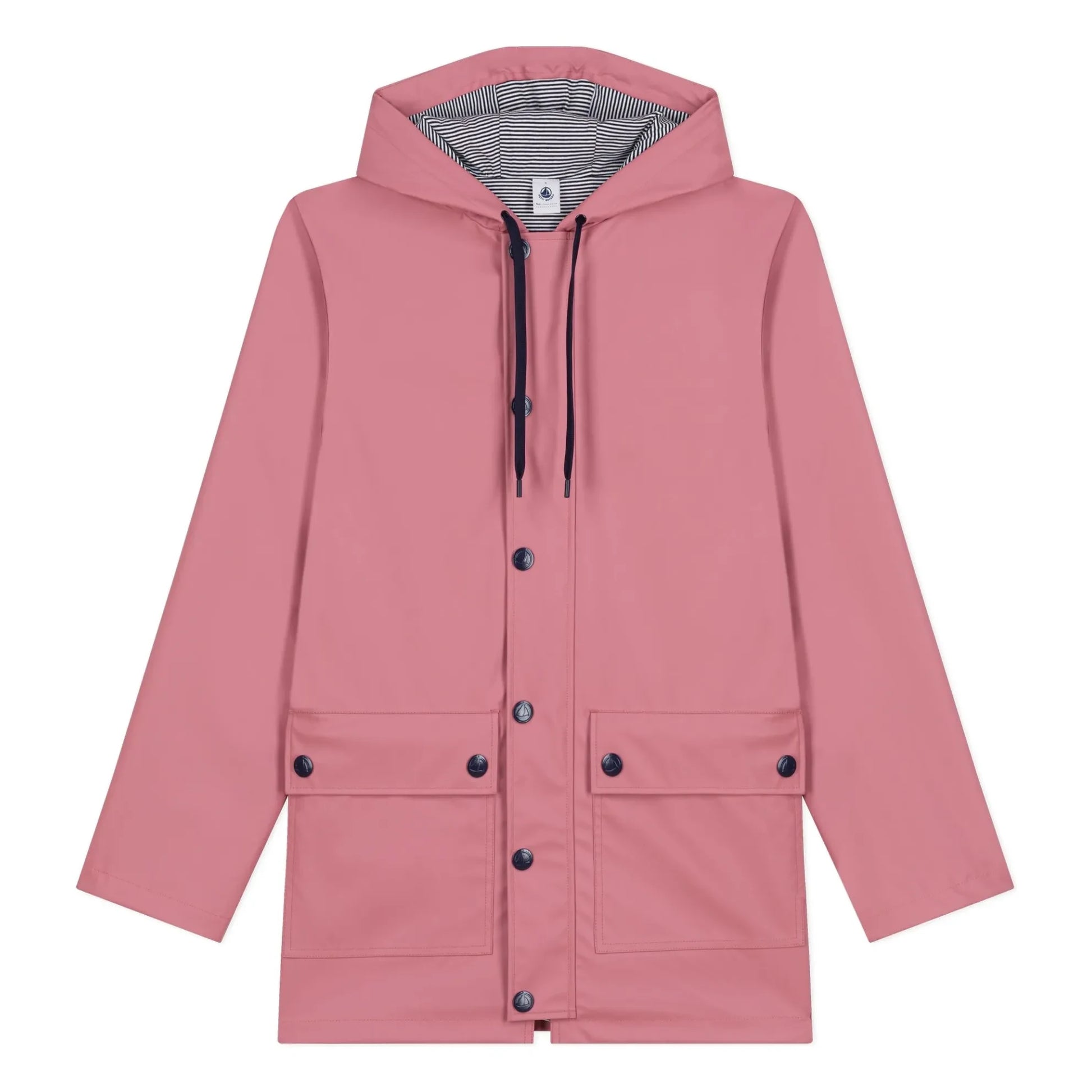 Petit Bateau - Tasse Waxed Coat | Dusty Pink