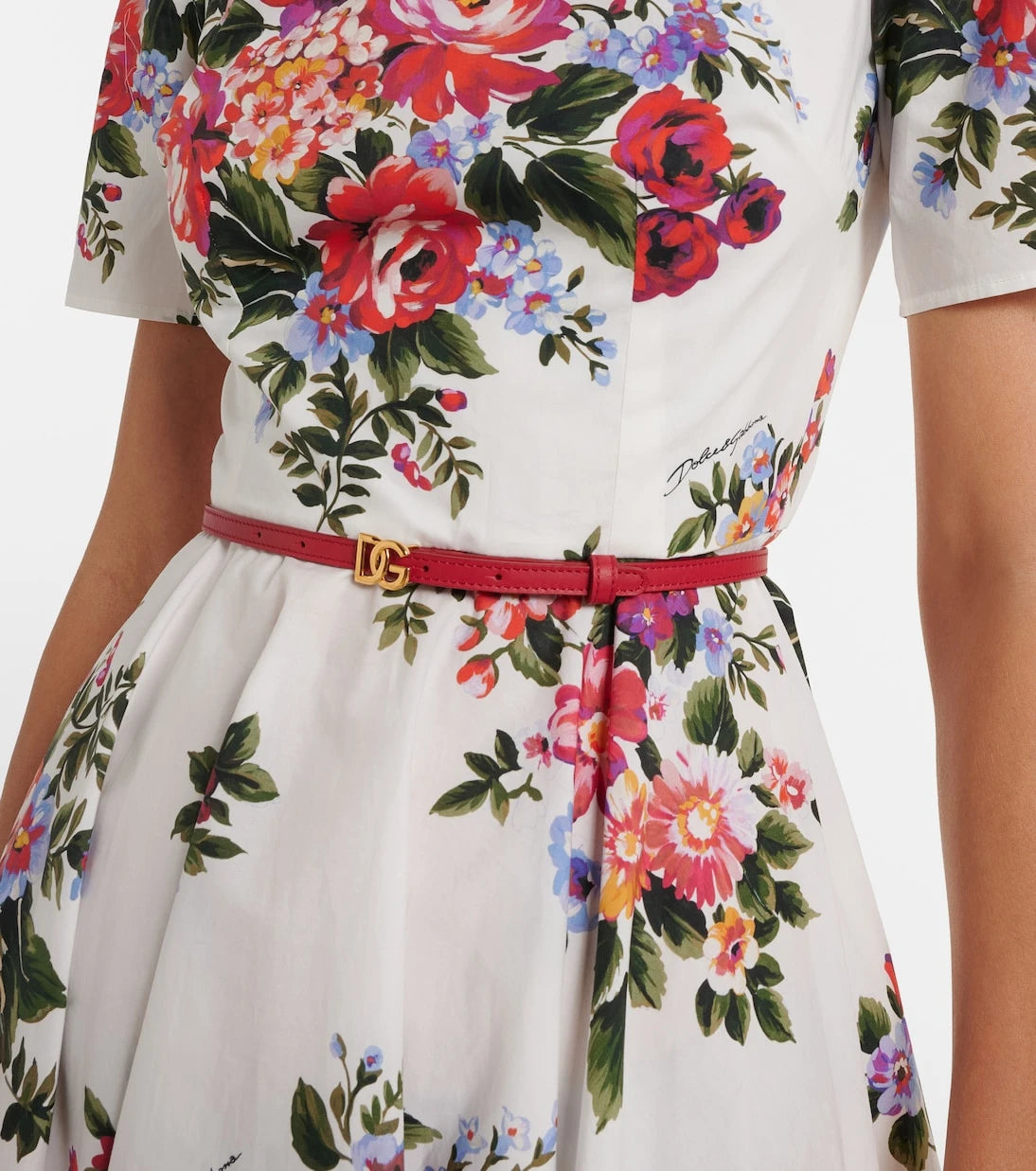 Dolce&Gabbana - DG leather belt