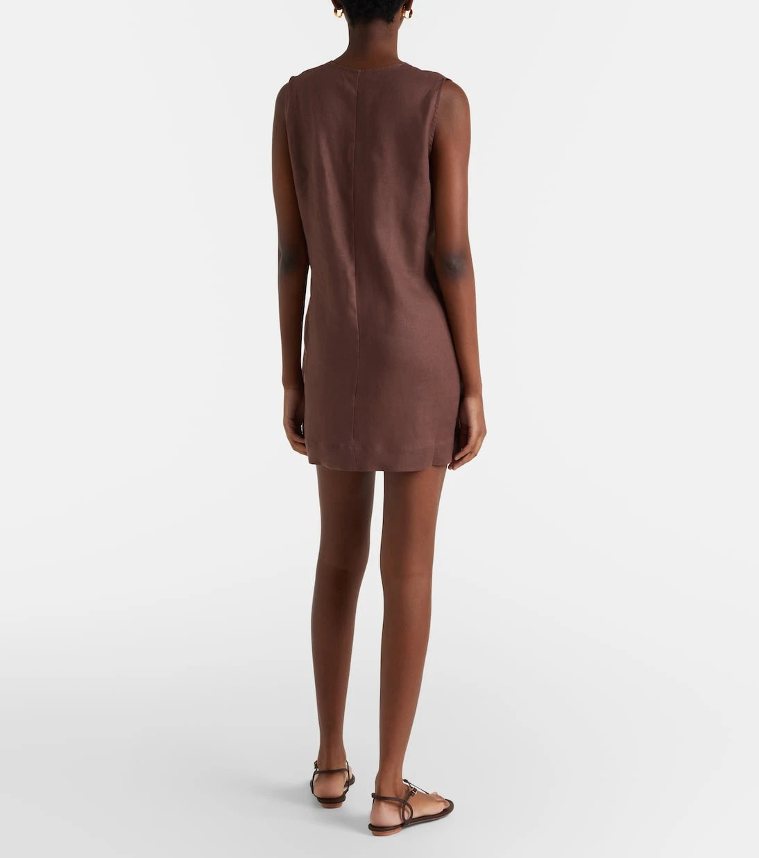 Asceno - Derya linen minidress