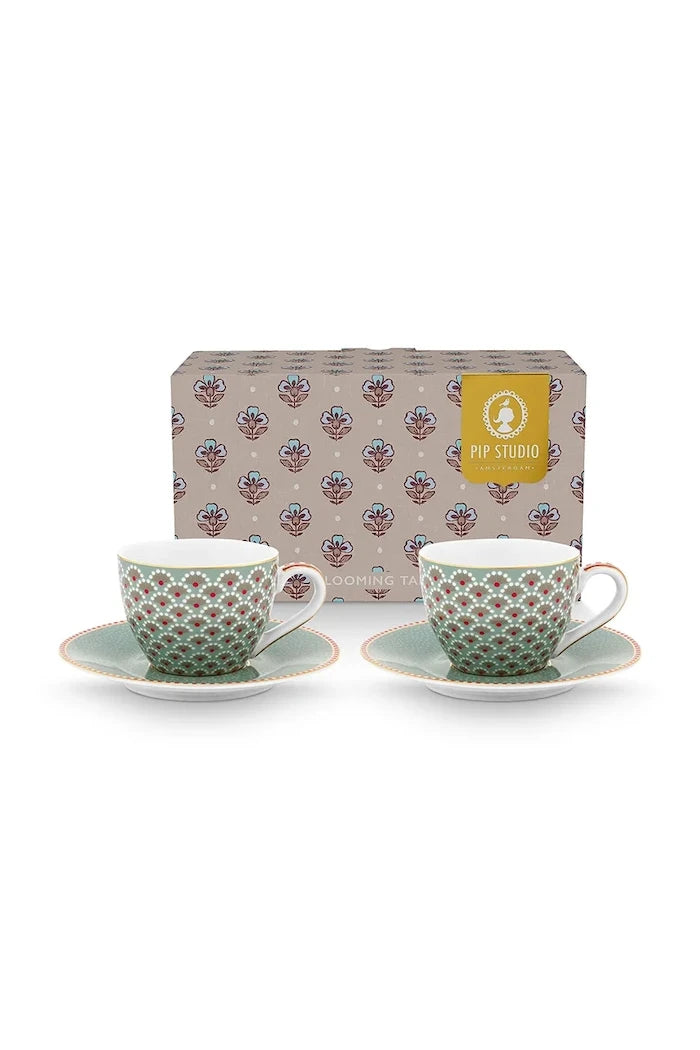 Pip Studio Porselen Fincan ve Tabağı Seti 120 ml