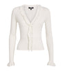 PAIGE White Organic Cotton-Blend Demetra Cardigan