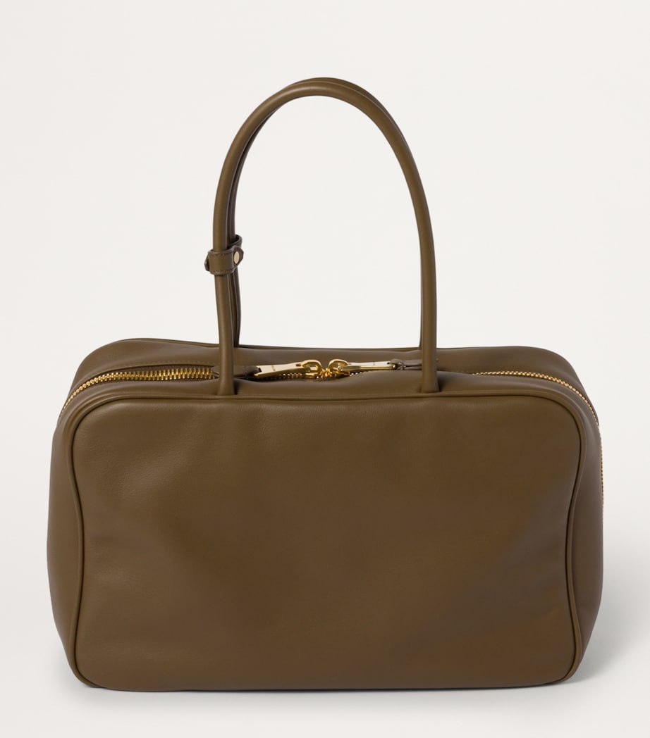 Green Leather Beau Shoulder Bag