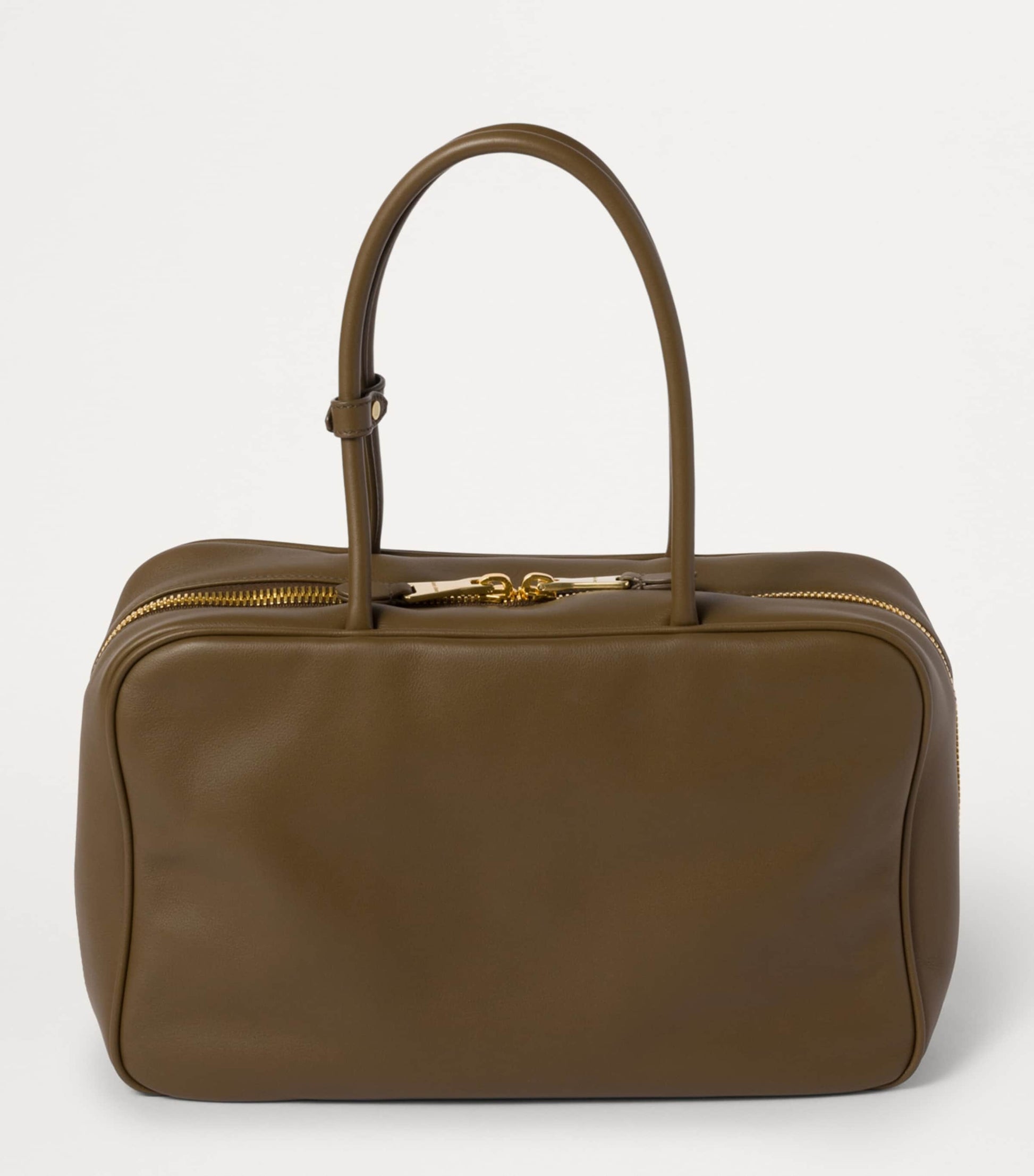 Green Leather Beau Shoulder Bag