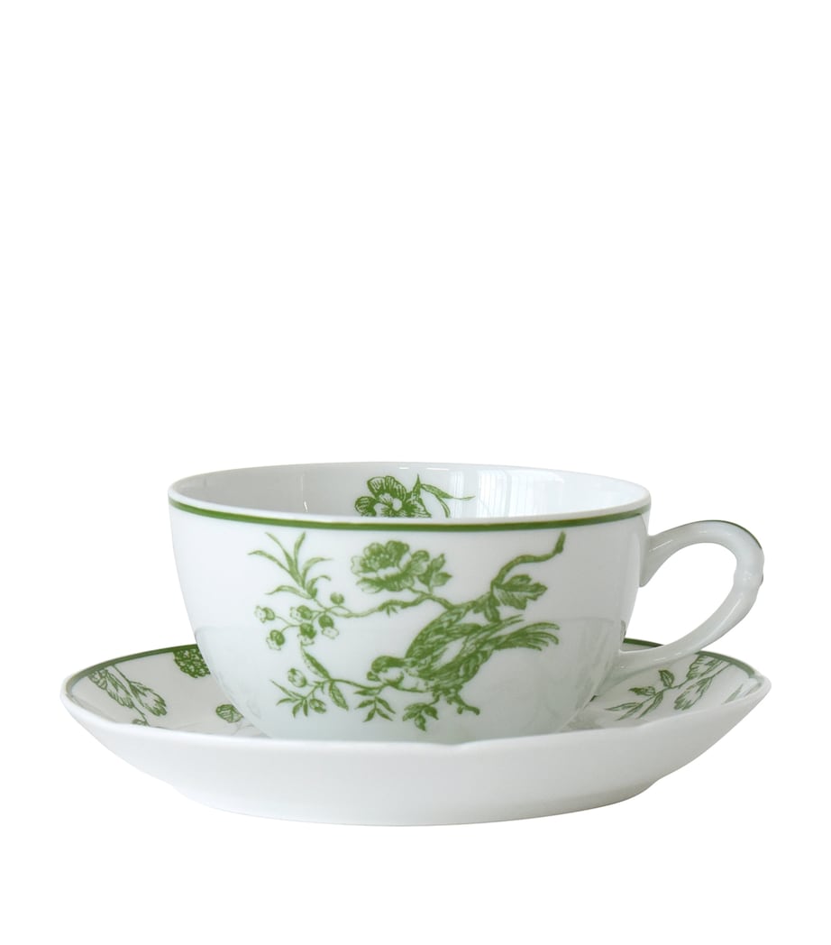 Bernardaud Albertine Tea Cup and Saucer
