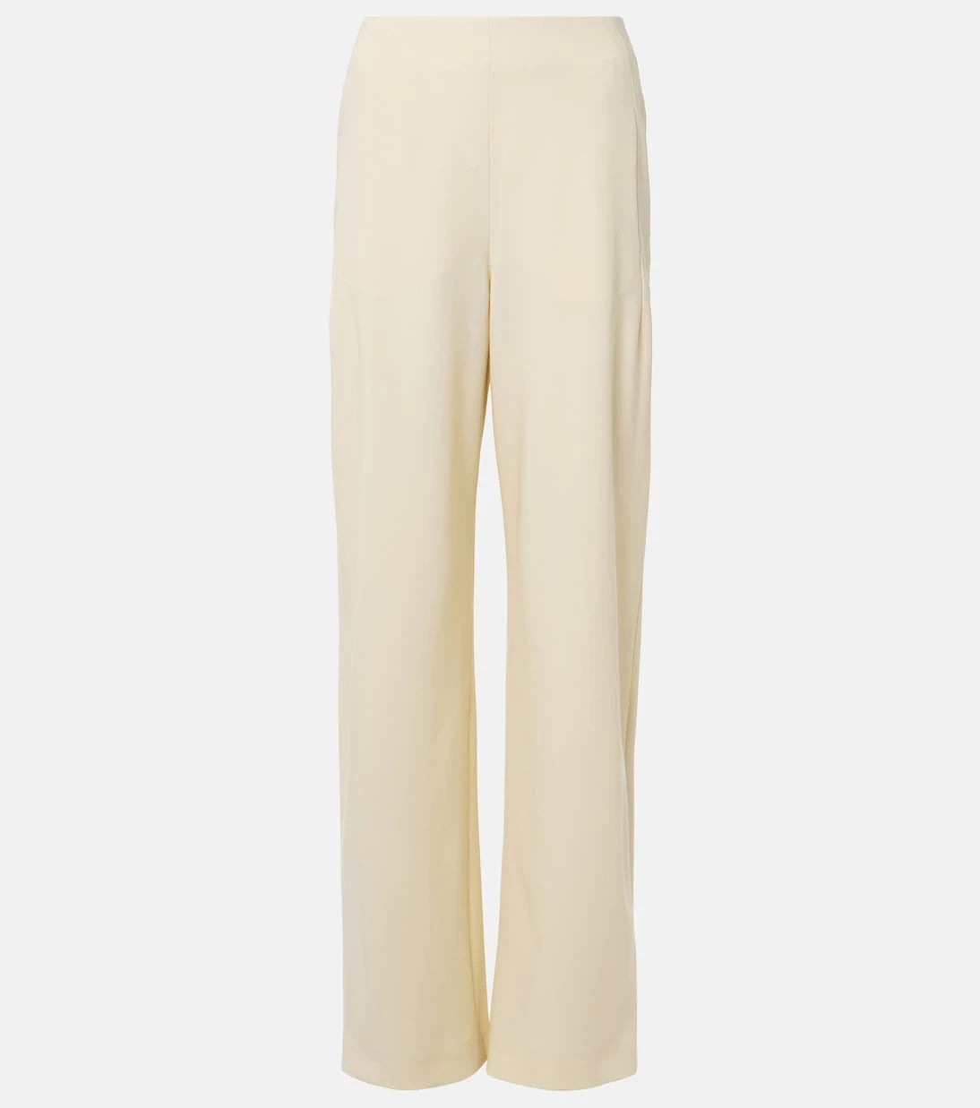 Fforme - Larissa high-rise wool-blend wide-leg pants