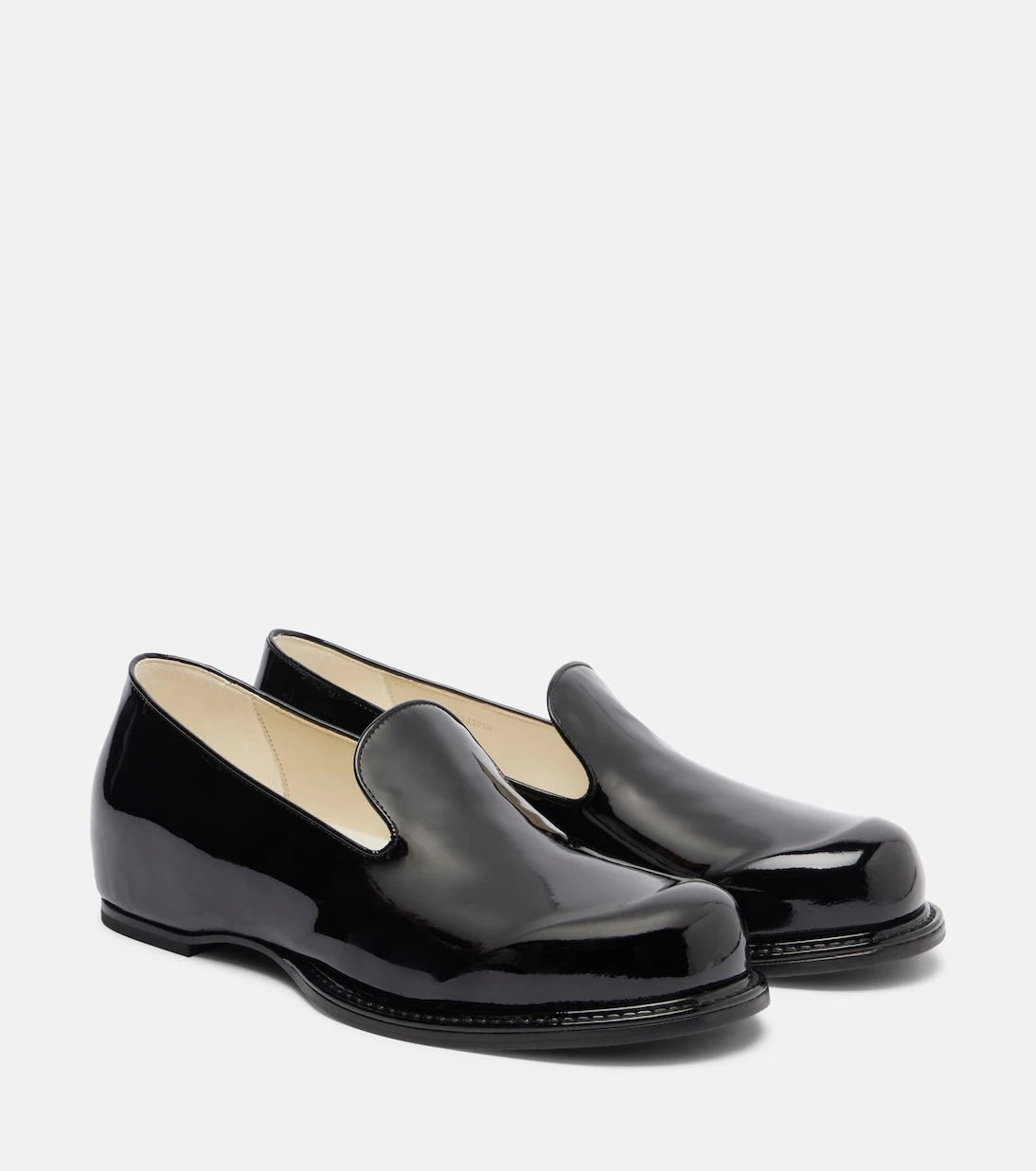 Phoebe Philo - Patent leather slip-on shoes