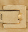 Balmain Small Suede Anthem Shoulder Bag