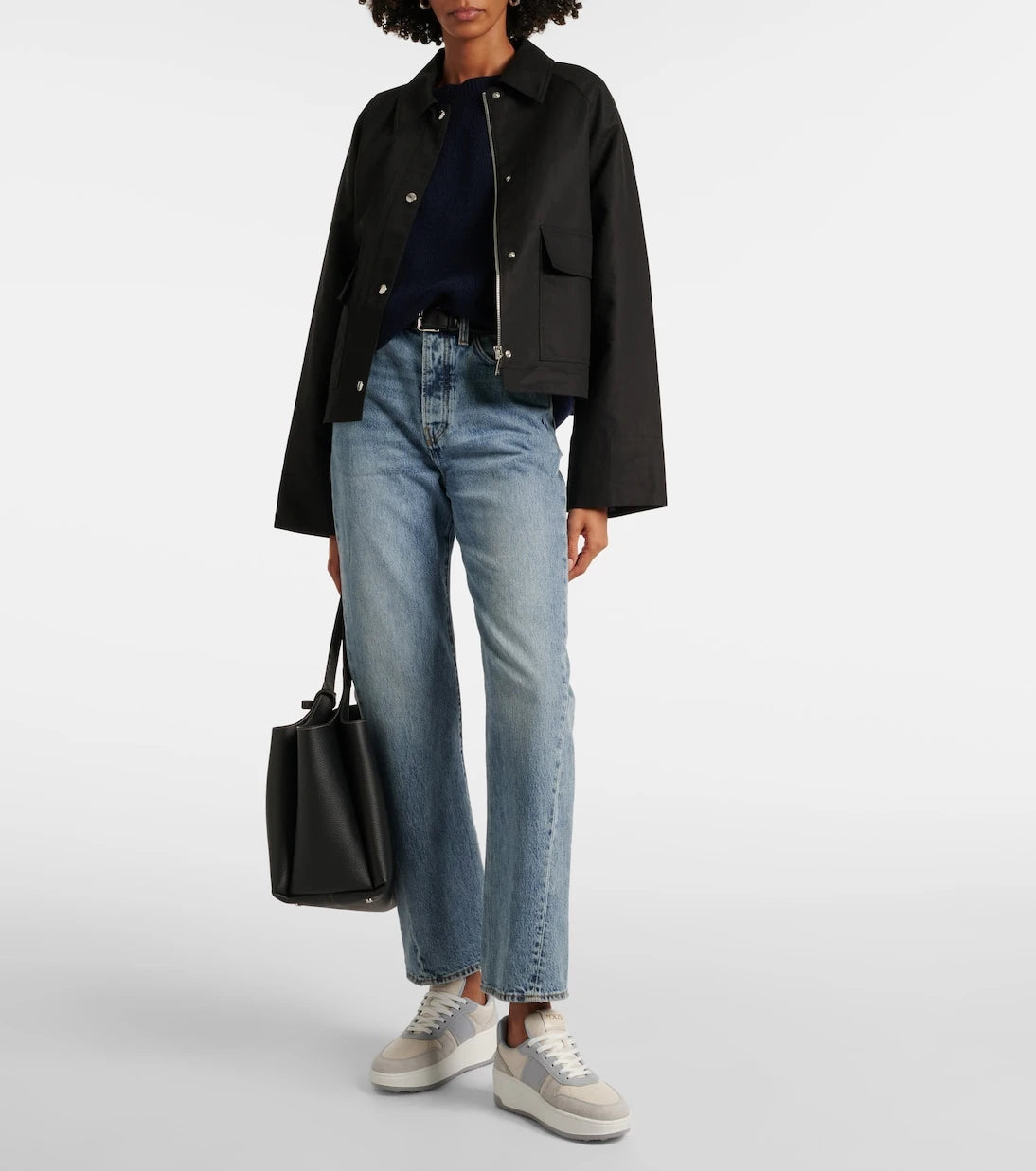 Tod's - Leather-trimmed sneakers