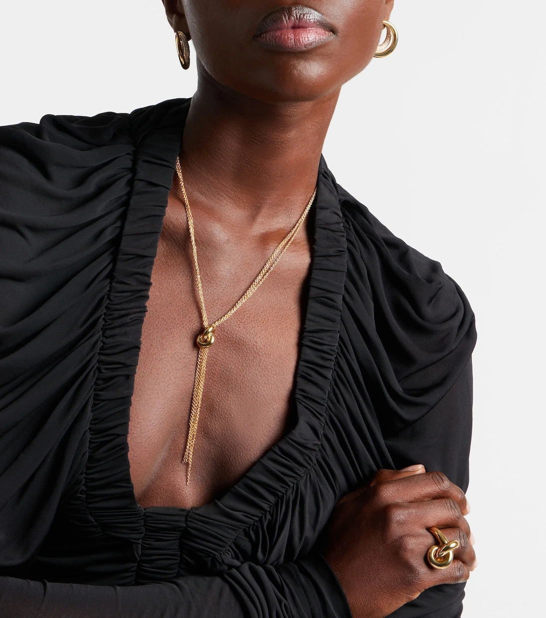 Engelbert - Legacy Knot Big 18kt gold necklace