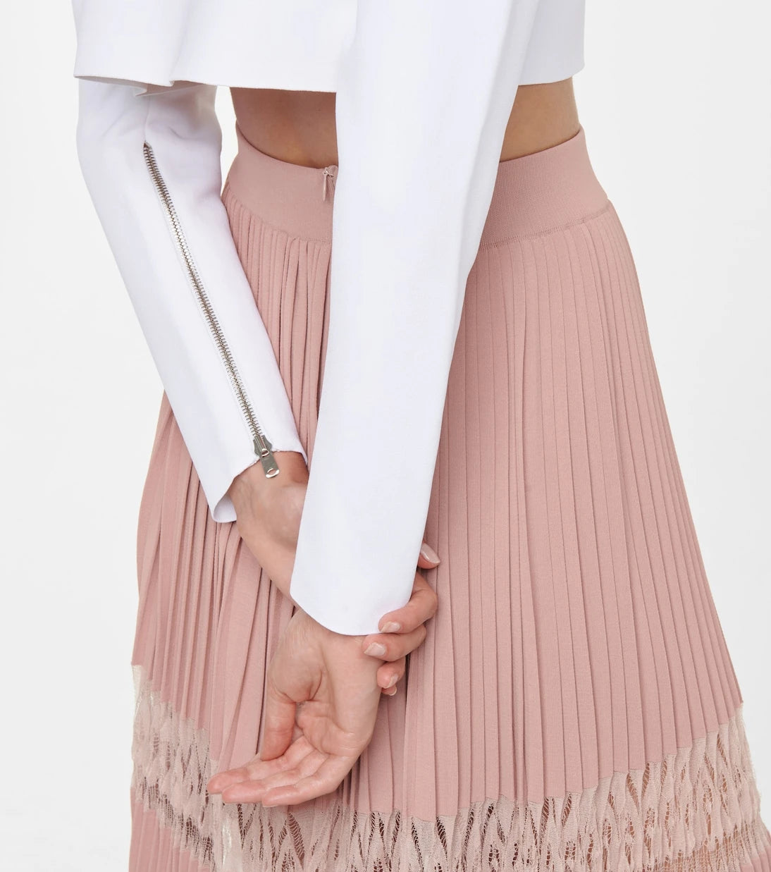 Alaïa - Cropped sweatshirt