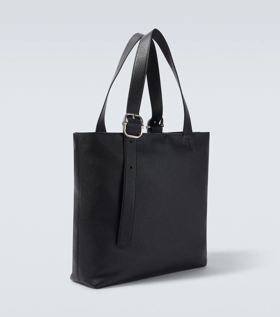 Loewe - Loop leather tote bag