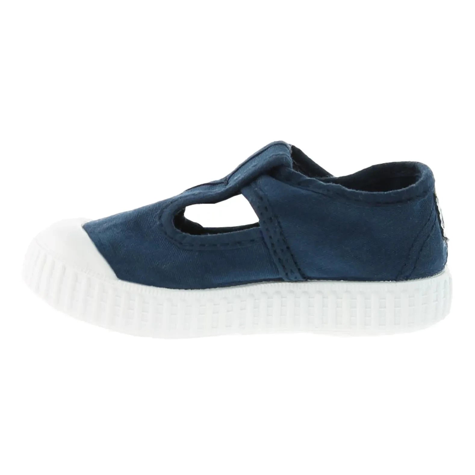 Victoria - Sandalia Tira Lone Velcro Sneakers | Navy blue