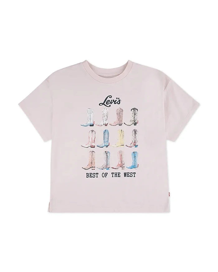 Levi's BOOTS OVERSIZED SS TEE Çocuk Tişört