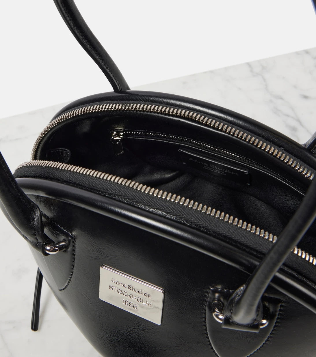 Acne Studios - Bowlina Mini leather shoulder bag