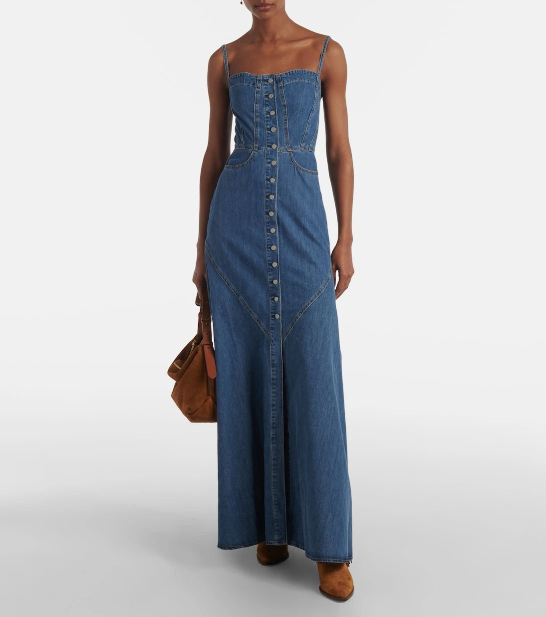 AG Jeans - Seville denim maxi dress