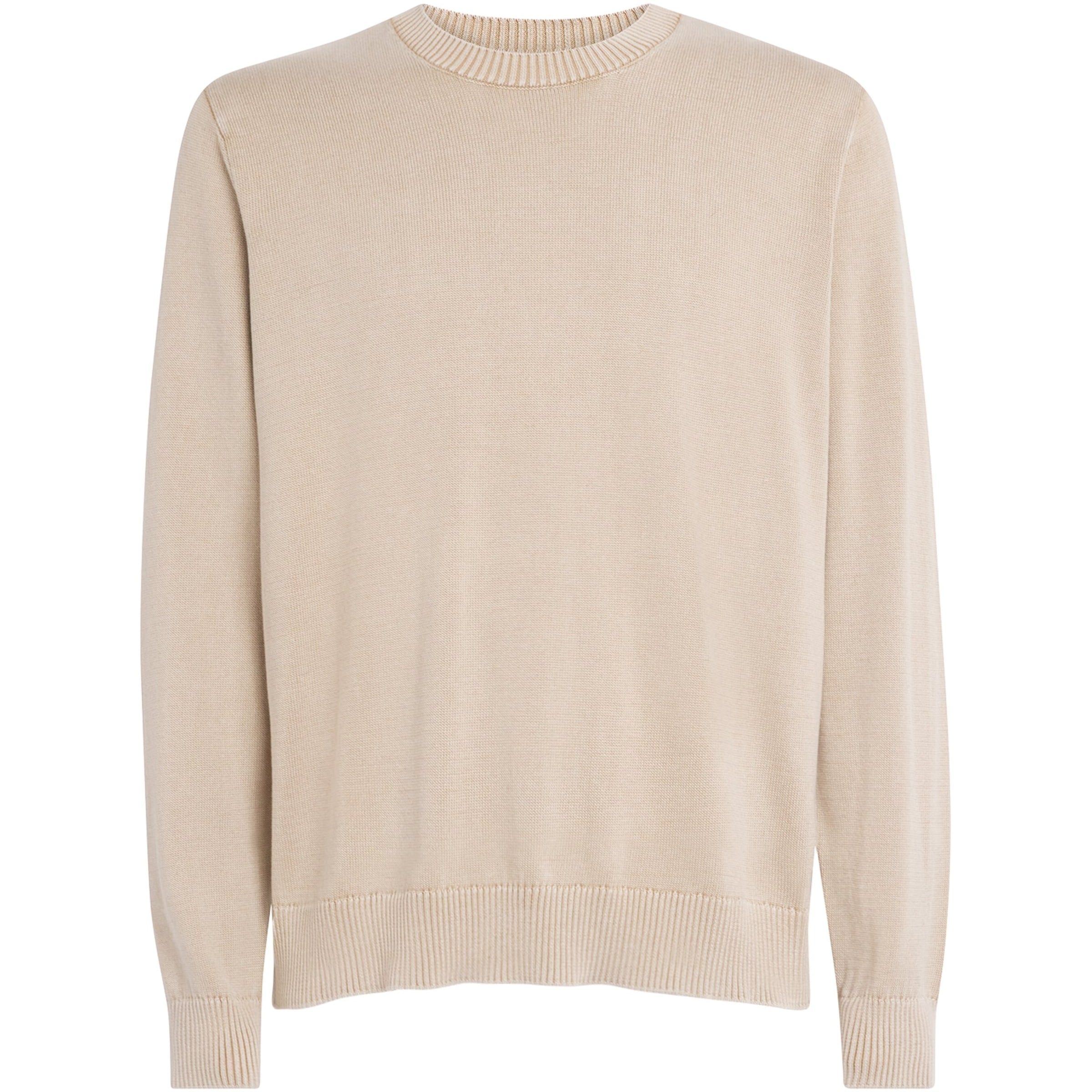 Beige Cotton Wildomar Sweater