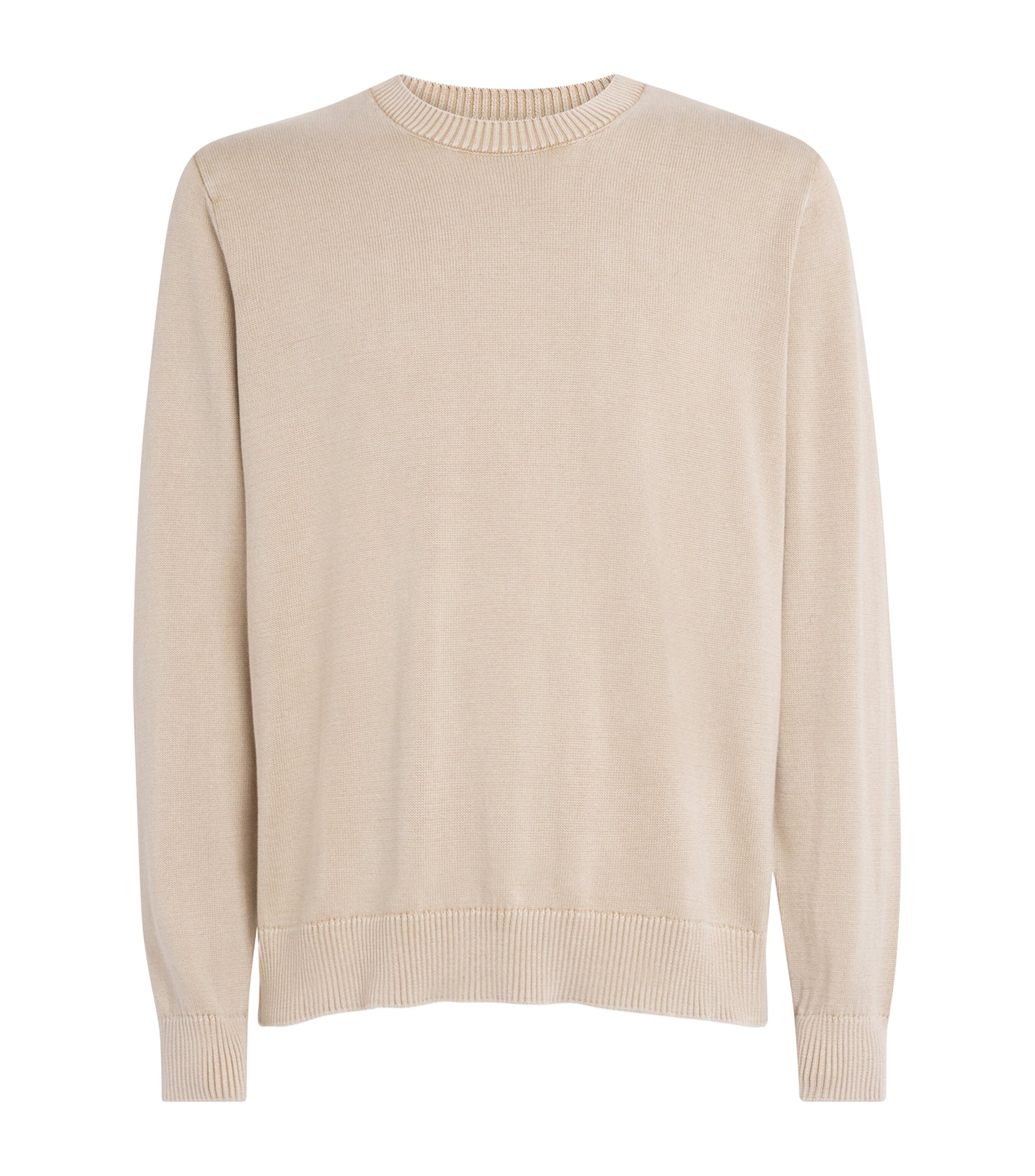 Beige Cotton Wildomar Sweater