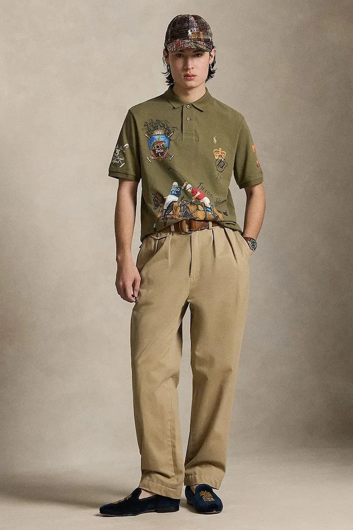 Polo Ralph Lauren тениска с яка мъжка от памук