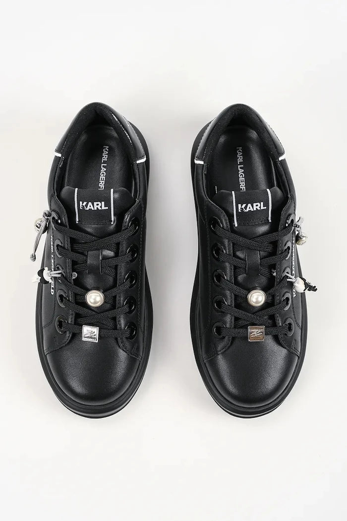 Karl Lagerfeld Kapri маратонки дамски от кожа