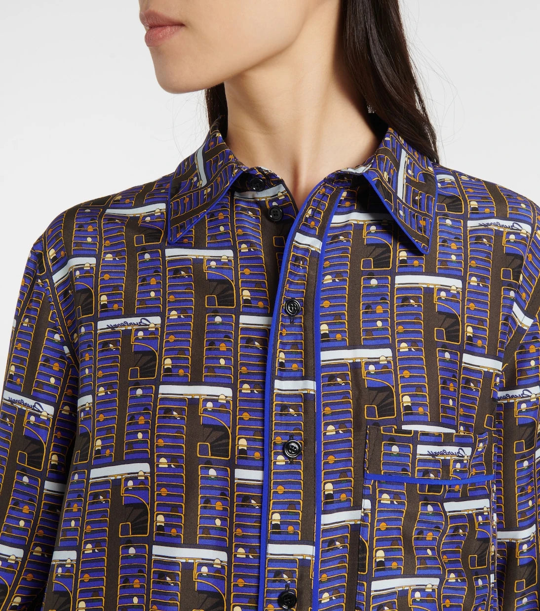 Burberry - Burberry silk shirt
