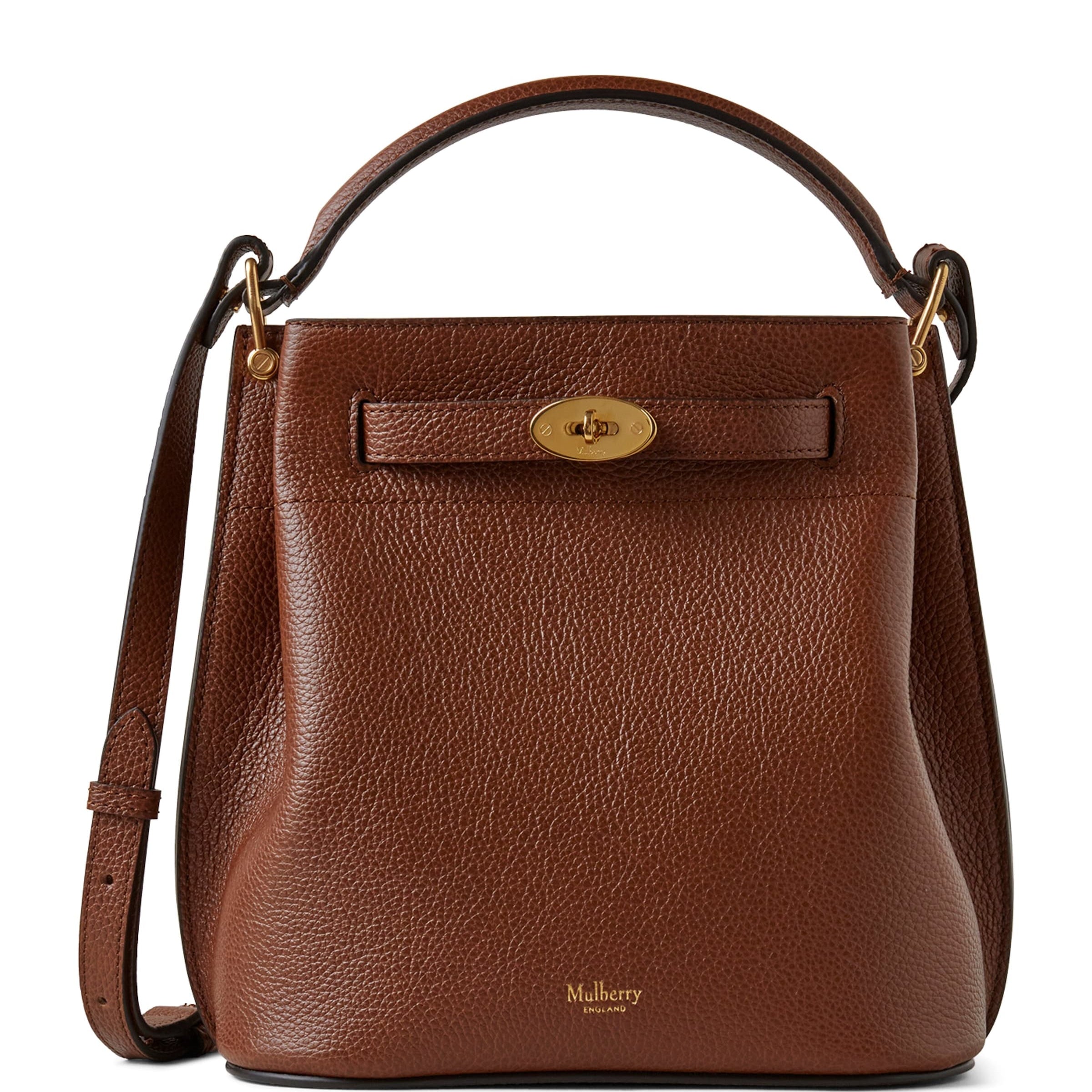 Mulberry Brown Leather Islington Bucket Bag