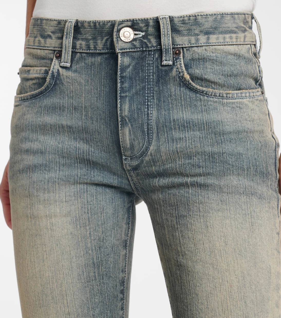 Balenciaga - Low-rise capri jeans