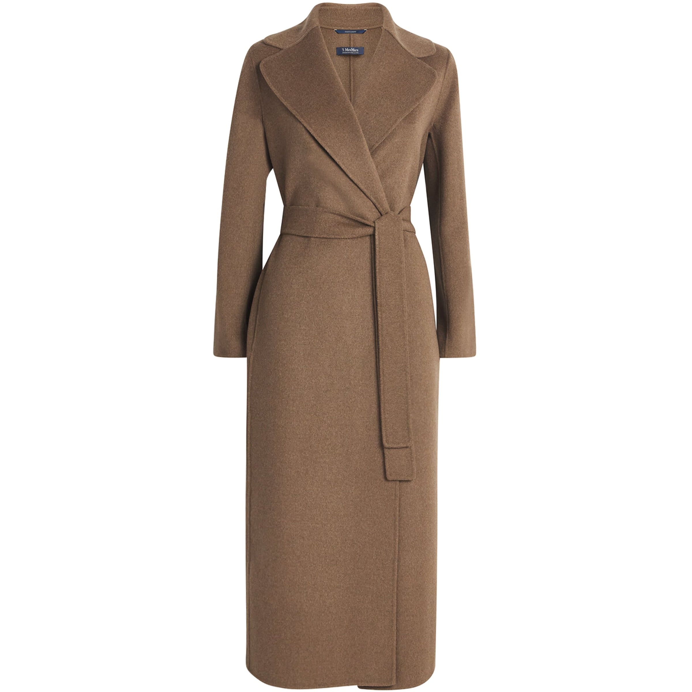 Max Mara Virgin Wool Wrap Coat