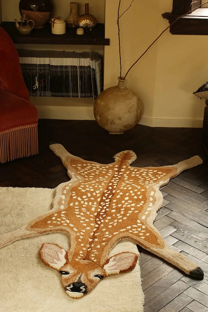 Вълнен килим Doing Goods Francis Fawn Rug Large