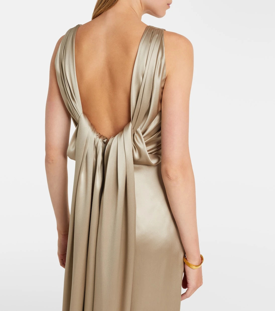 Max Mara - Azoto silk satin maxi dress