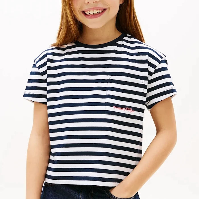 Tommy Hilfiger тениска за деца от памук