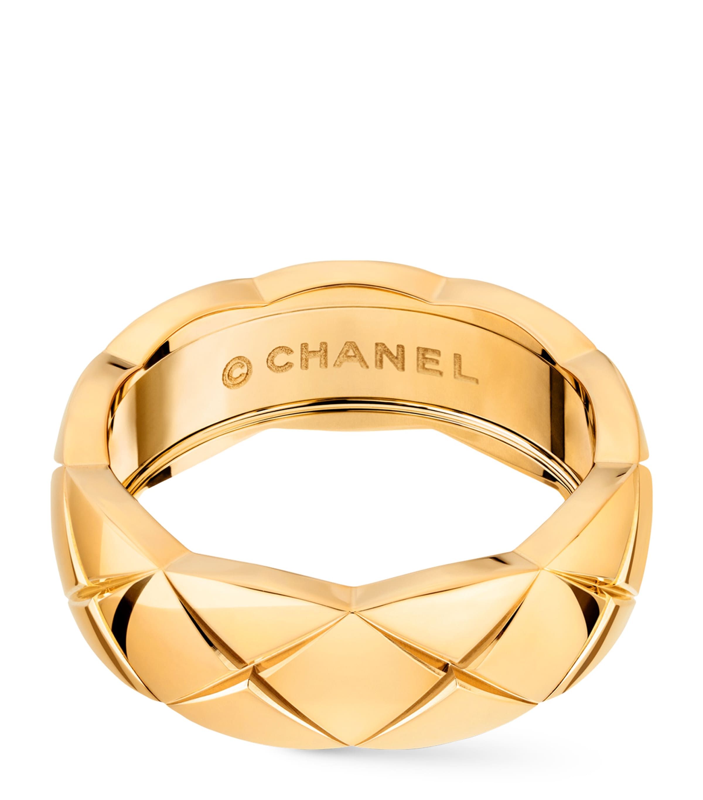 Small Yellow Gold Coco Crush Ring