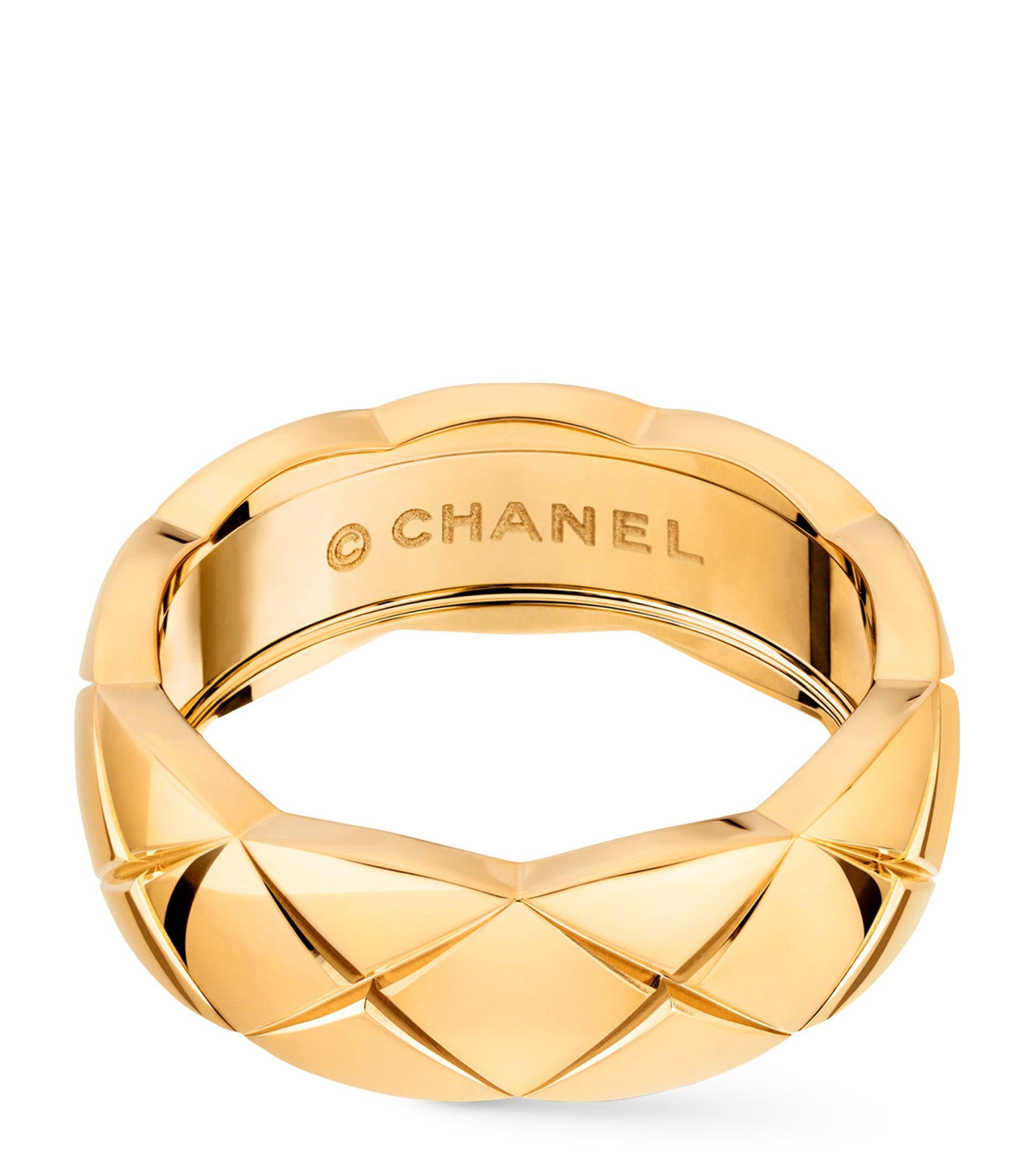 Small Yellow Gold Coco Crush Ring