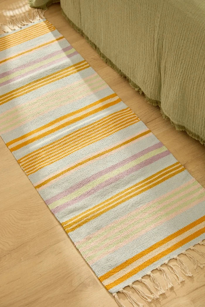 Calma House büyük pamuklu kilim 45 x 120 cm