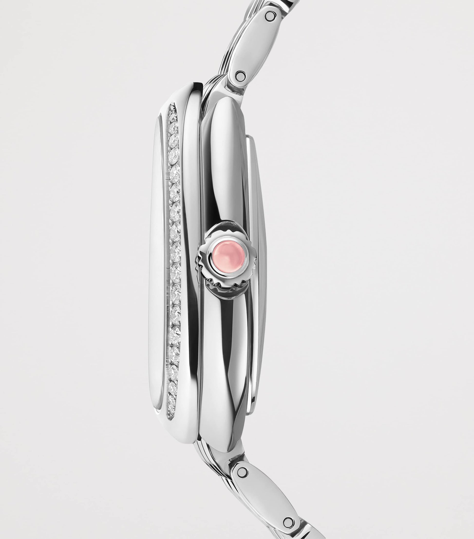 Stainless Steel and Diamond Serpenti Seduttori Watch 34mm