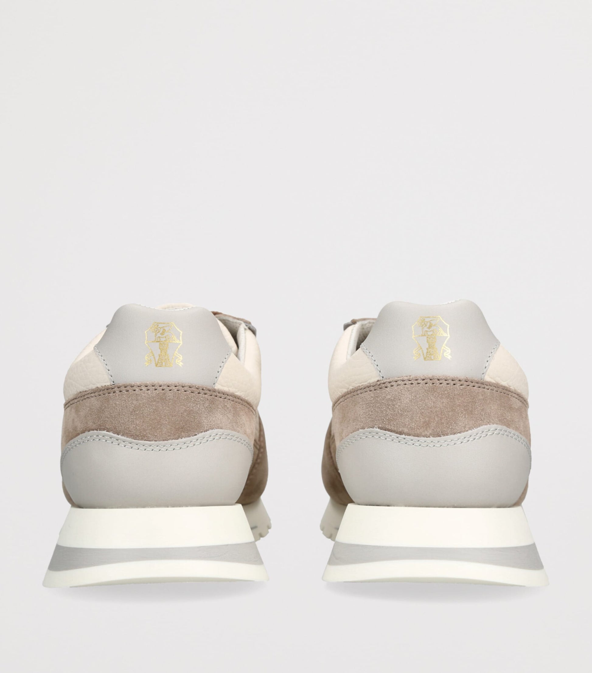 Suede-Leather Olimpo Sneakers