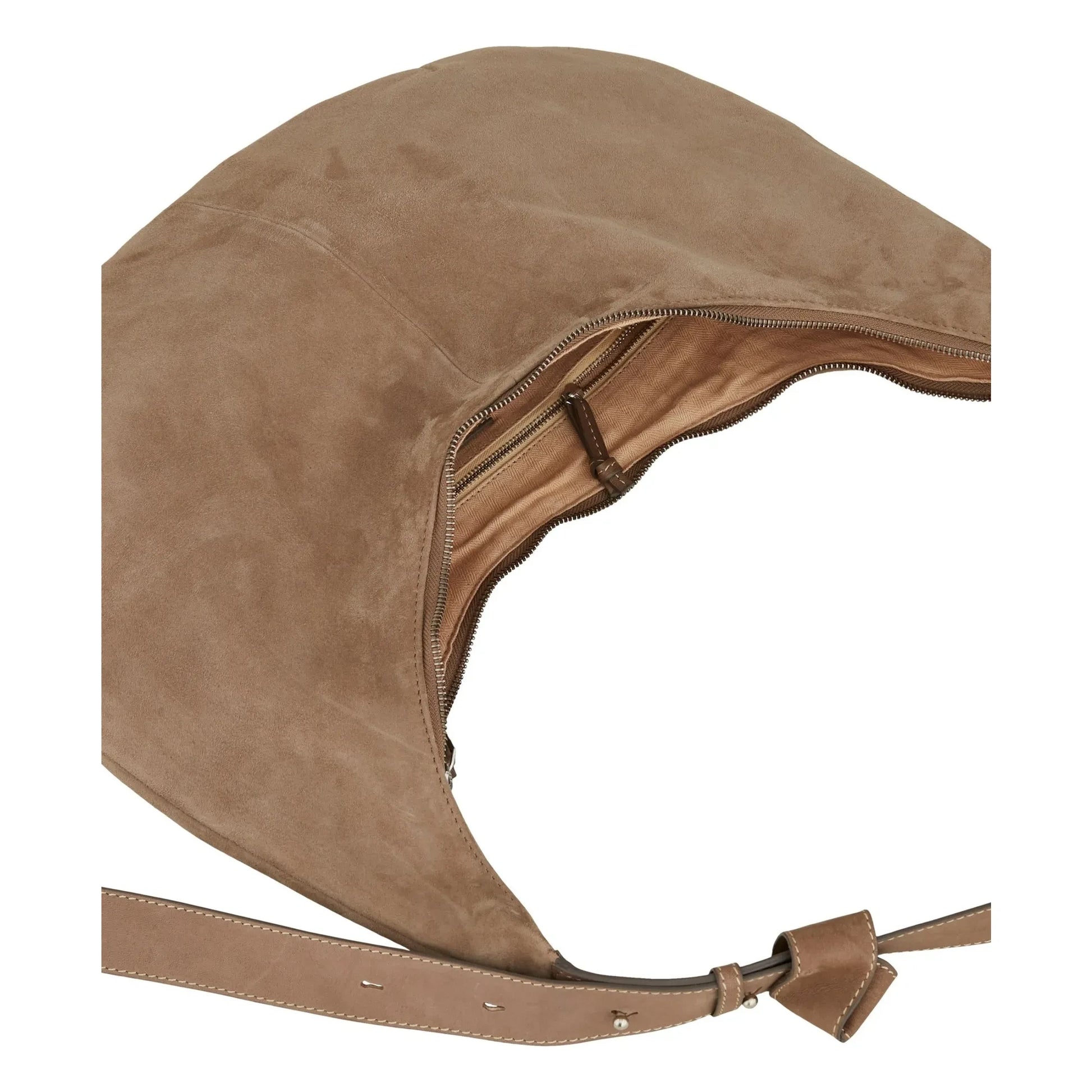 Becksöndergaard - Suede Lona bag | Oatmeal