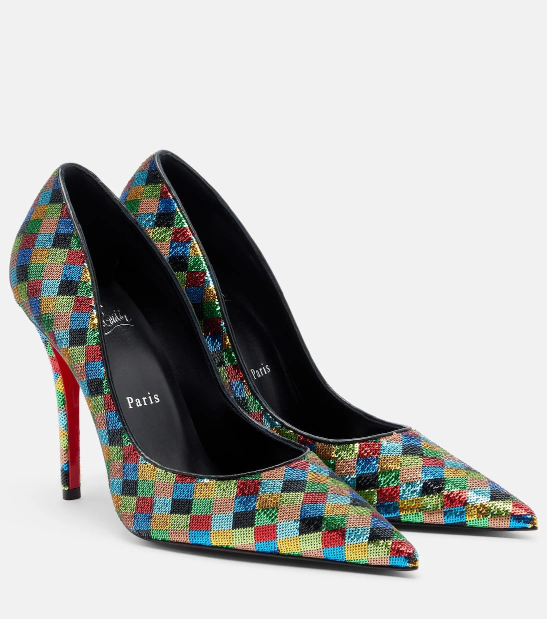 Christian Louboutin - Miss Z sequined pumps