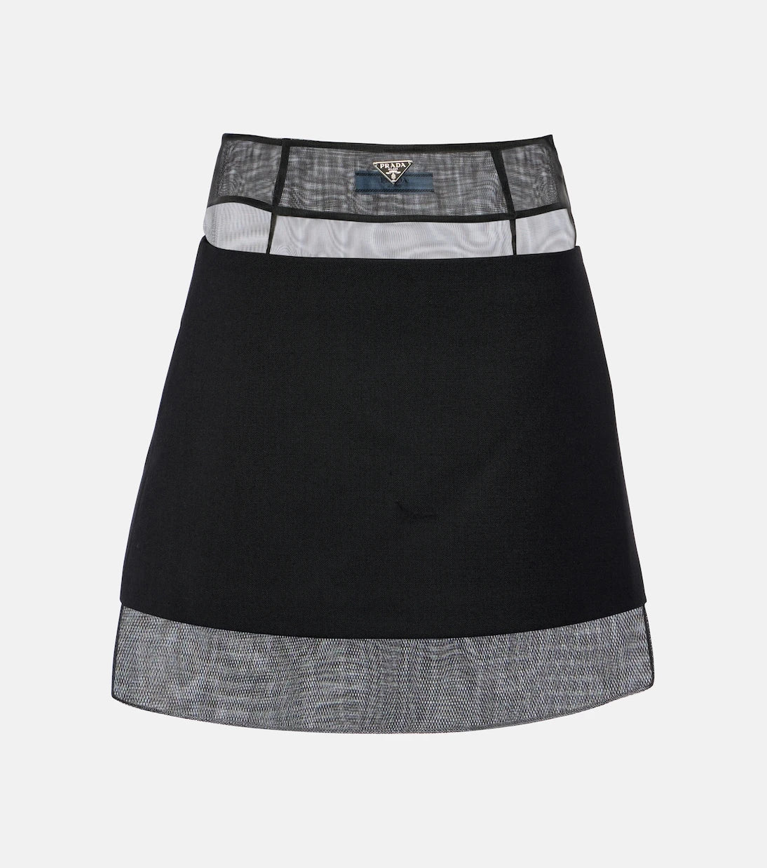 Prada - High-rise miniskirt