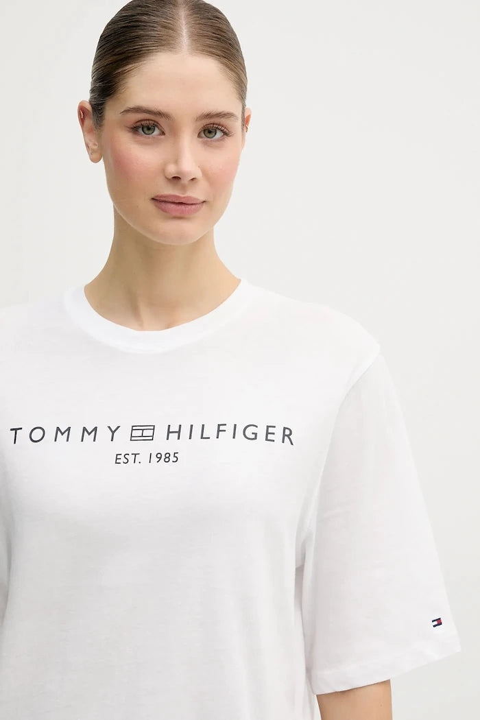 Tommy Hilfiger kadın pamuklu tişört