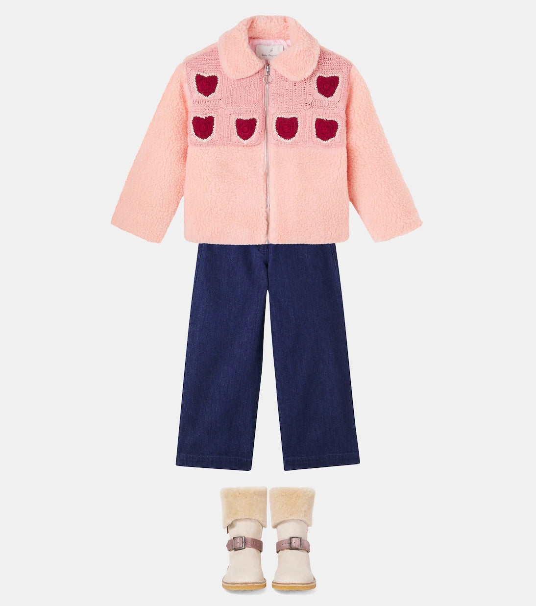 Bebe Organic - Emma crochet jacket