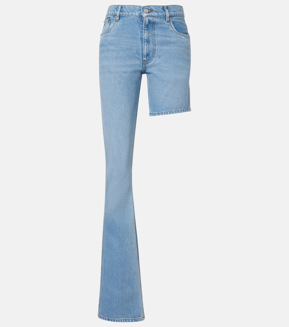 Coperni - One-Leg Boyfriend bootcut jeans