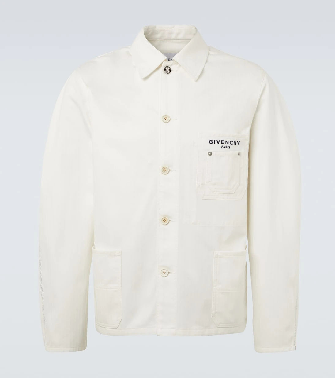 Givenchy - Logolu pamuklu kanvas ceket