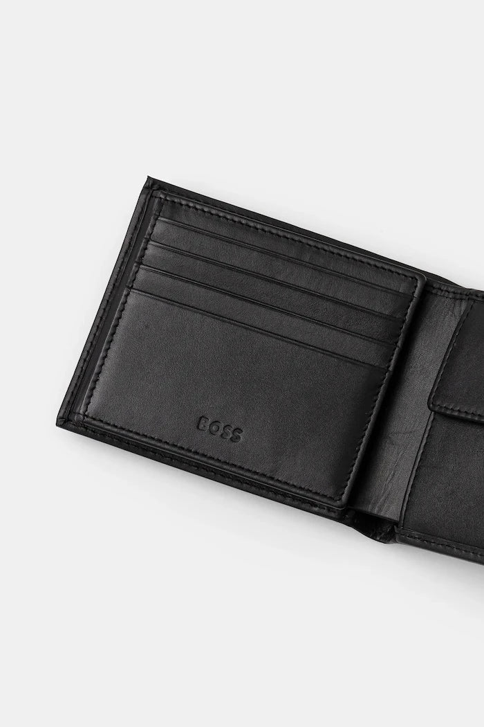 BOSS Randy_Trifold Deri Cüzdan